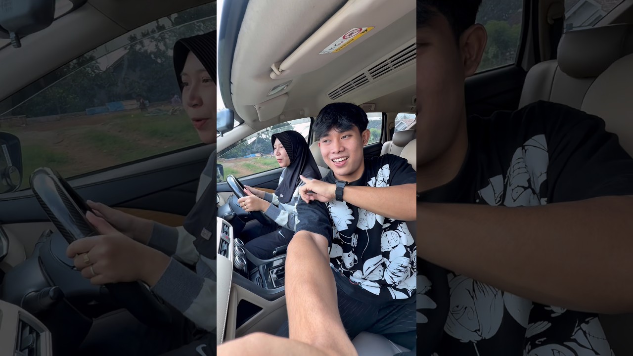 Ada kecelakaan beruntun pas doi belajar mobil #shorts #minivlog #bocilwargads #maspreman