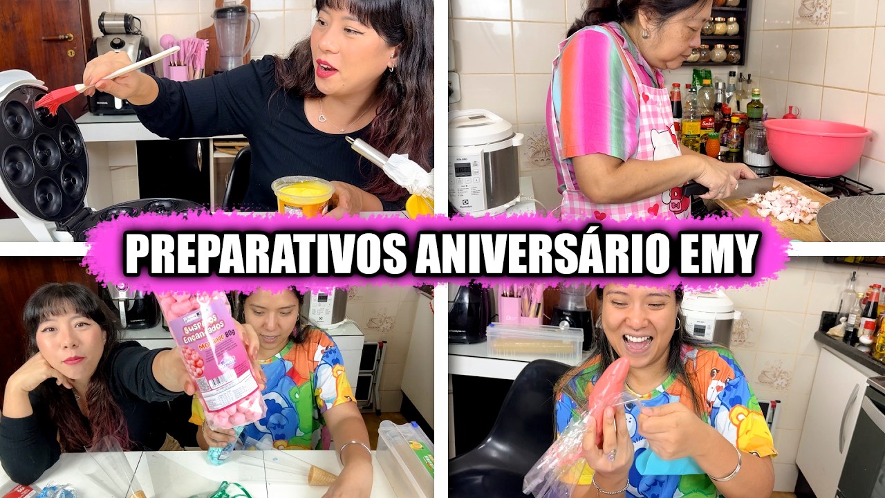 PREPARATIVOS PARA O ANIVERSÁRIO DA EMY | Blog das irmãs