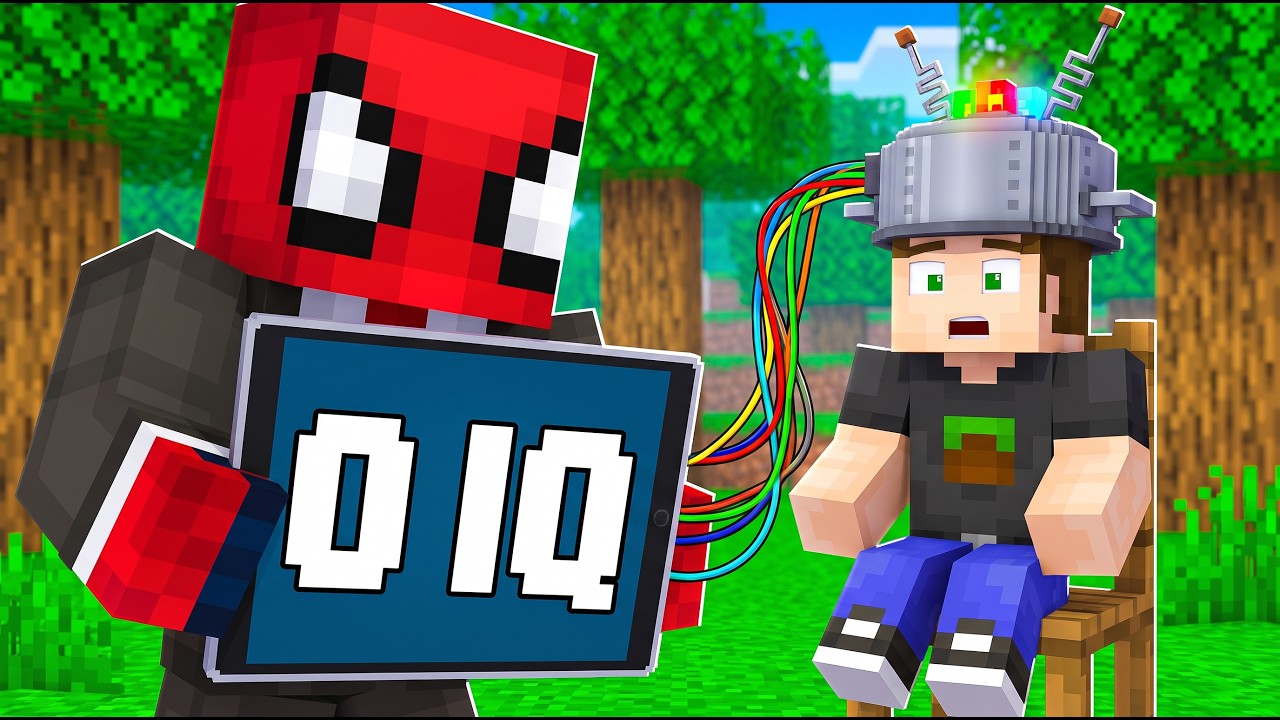 Arkadaşıma IQ Testi Yaptım - Minecraft