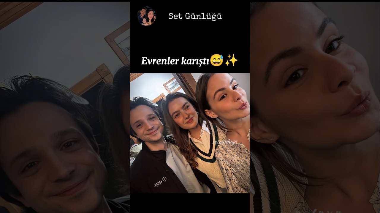 Evrenler karıştı😅✨ #taşacakbudeniz #kameraarkası