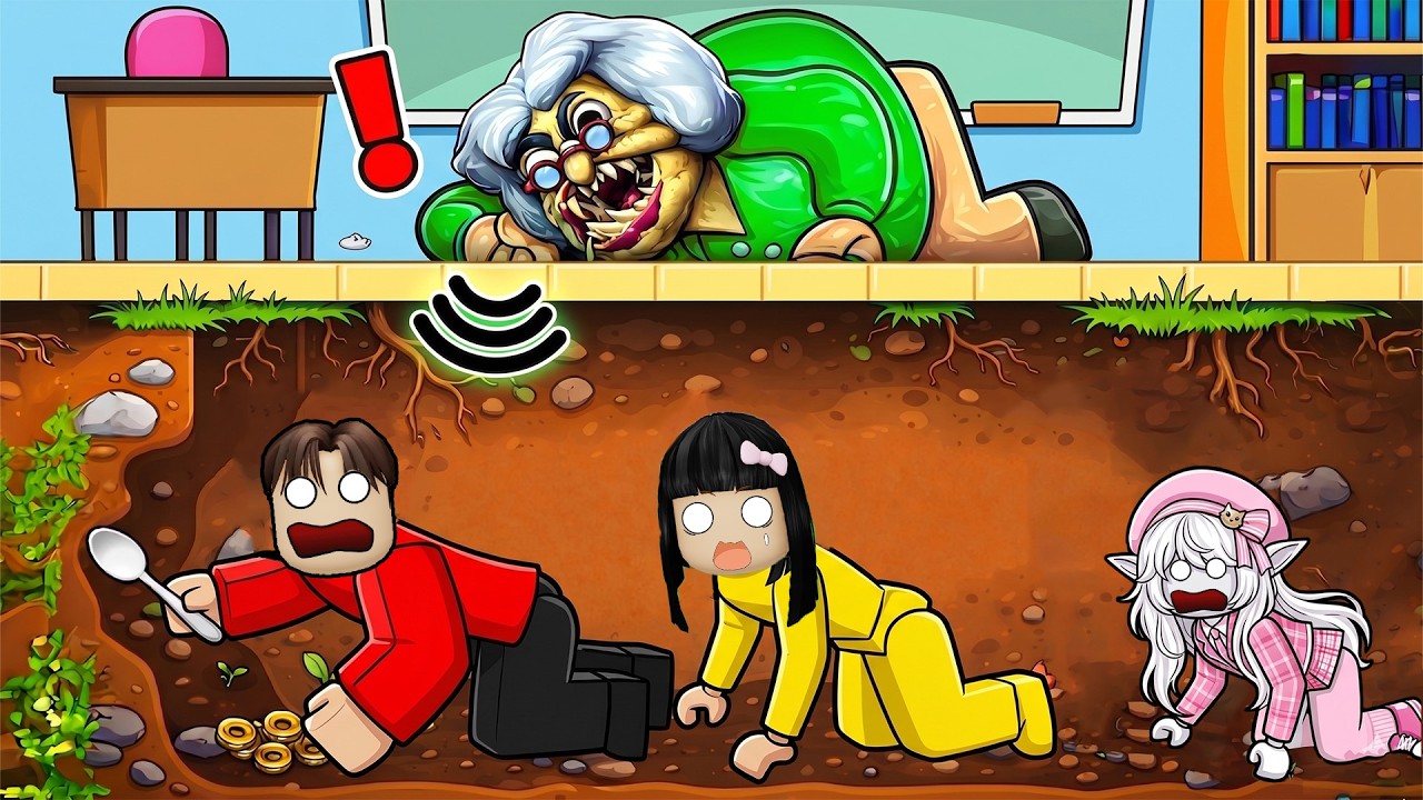 Yuta Mio Kabur Dari Sekolah Horor Yang Sangat Mengerikan | ROBLOX