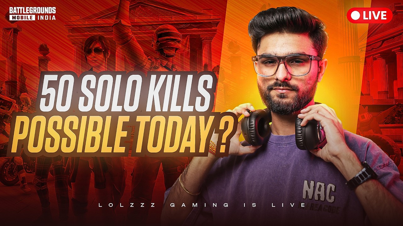 50 SOLO KILLS HOKE RAHEGA | CLASSIC HACKER OR WHAT | BGMI LIVE