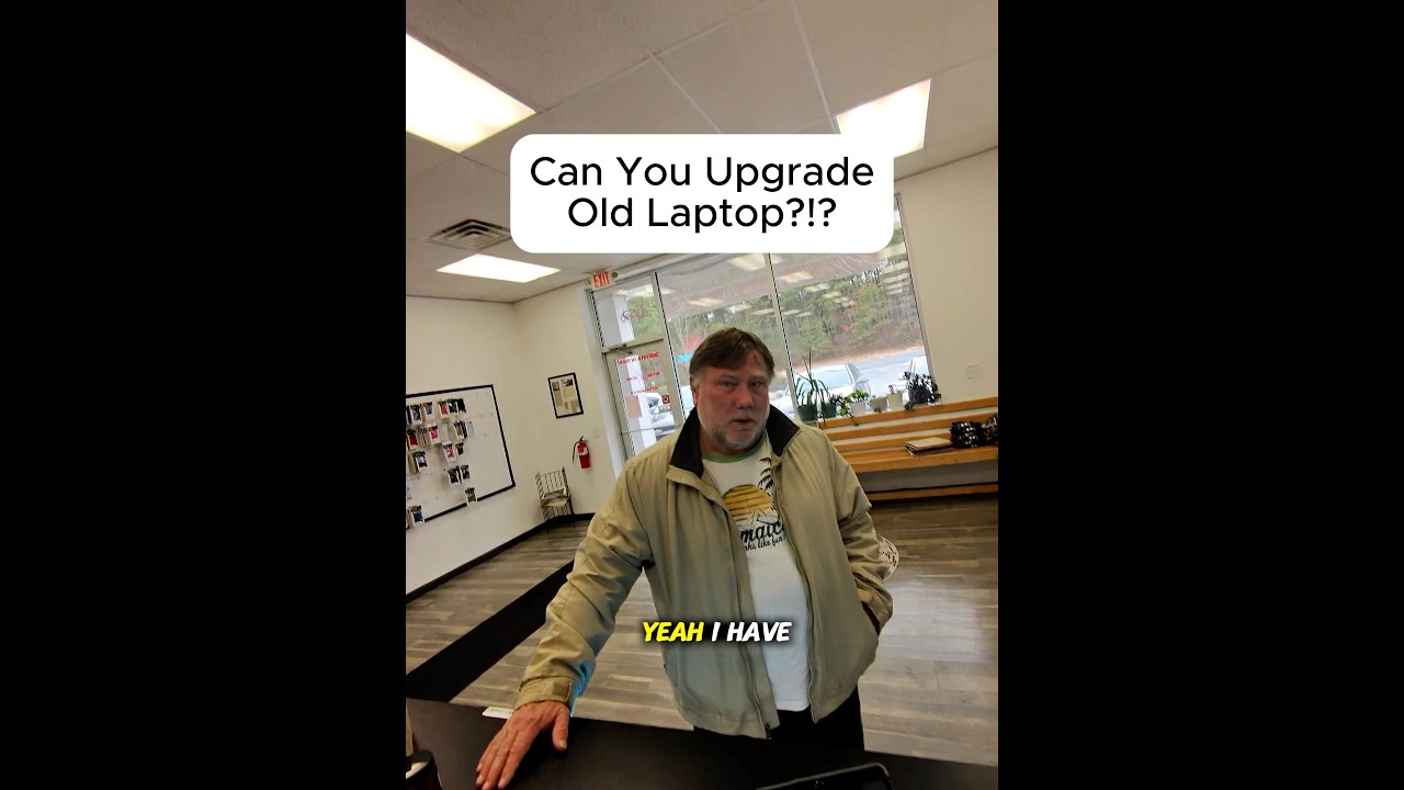 CAN YOU UPGRADE OLD LAPTOP?!?! #brokenfix #brokenfix #smartphone #education #tech #problemfix - Published by Digital Doctor 