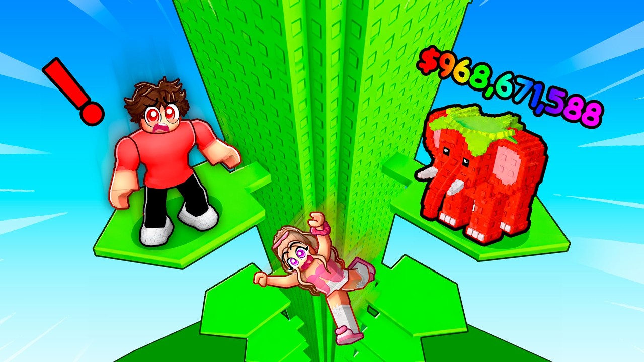 ROBLOX GROW BEANSTALK FOR BRAINROTS...