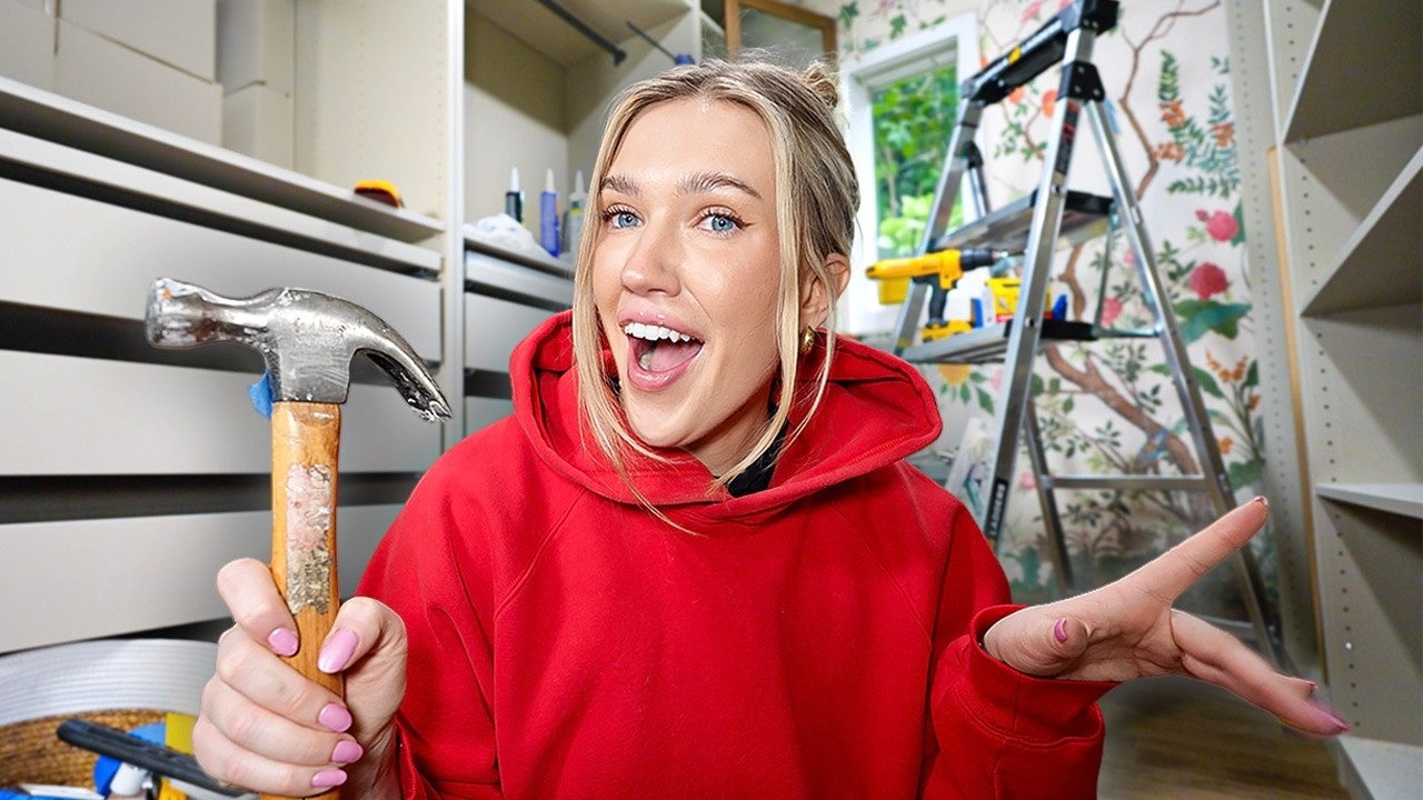 BUILDING MY DREAM HOUSE... Extreme Closet Renovation!!