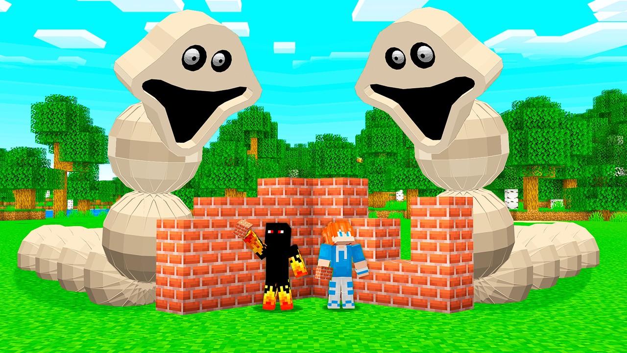 CONSTRUA PARA SOBREVIVER A MINHOCA FAMINTA