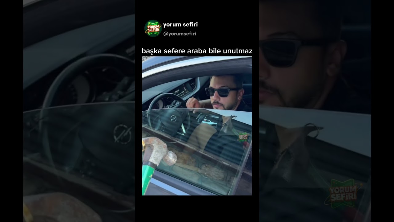 başka sefere araba bile unutmaz😅