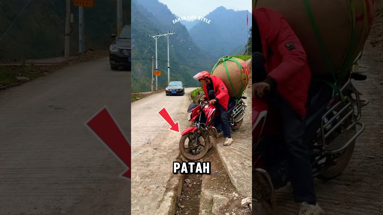 Pria Ini Menolong Orang Asing Sampai Memperbaiki Jalan, Tapi Endingnya Bikin Geleng Kepala! 😭