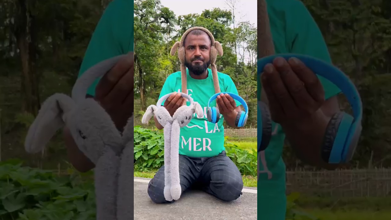 Best New Cute 2 Ta Earmuffs Vs Original 1 Ta Headphone 🎧 Unboxing Test 🔥🔥