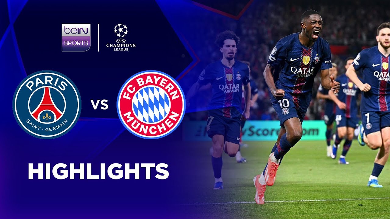 Paris Saint-Germain 5-4 FC Bayern München | Champions League 25/26 Match Highlights