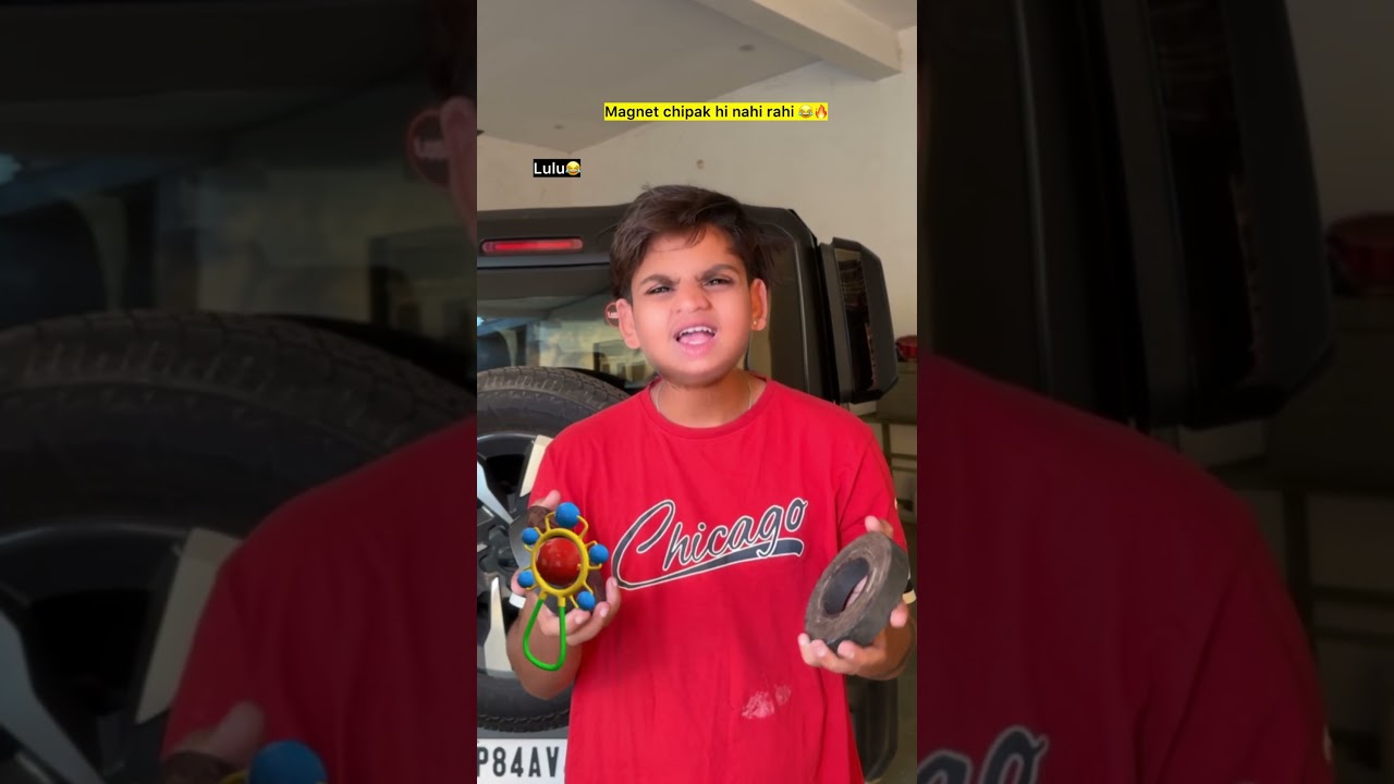 Magnet chipak nahi rahi 😂🔥| indian family #shorts #indian #chaman #relatable #chotabhai #bachpan