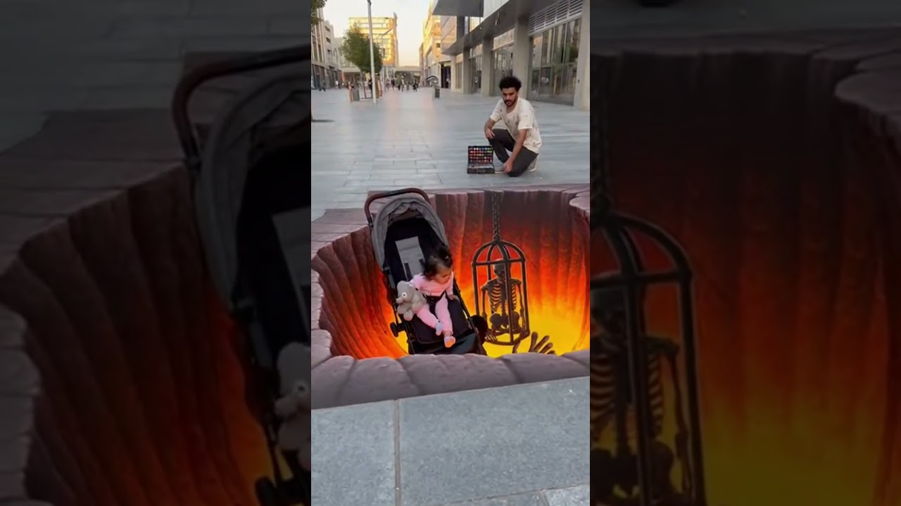 خدعة الرسمة في دبي! 😂