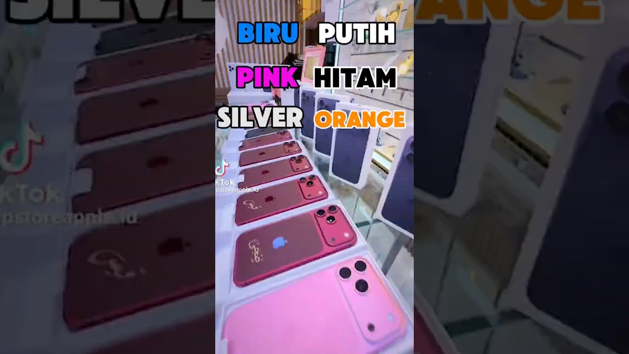 Pilih warna favorit kalian nanti kaka kirim iphone #iphone #iphone14promax #shortvideo #shorts