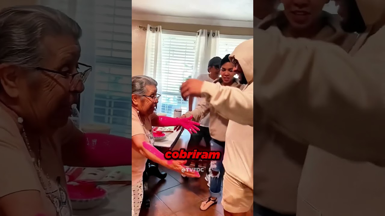 🥺👵 O último abraço da avó… uma lembrança para sempre 🎨💔