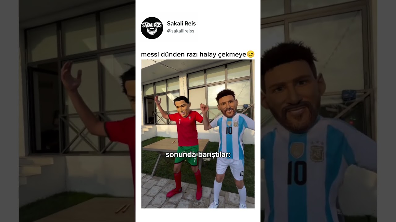 messi dünden razı halay çekmeye😅