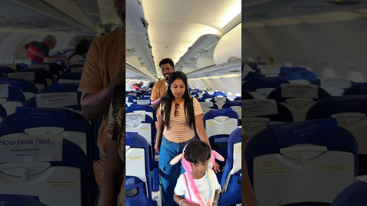 Flight-ல நடந்த கொடுமை!😱Window Seat பஞ்சாயத்து இதுல Ear pain✈️Mystery trip-2|#rubistyle #shorts