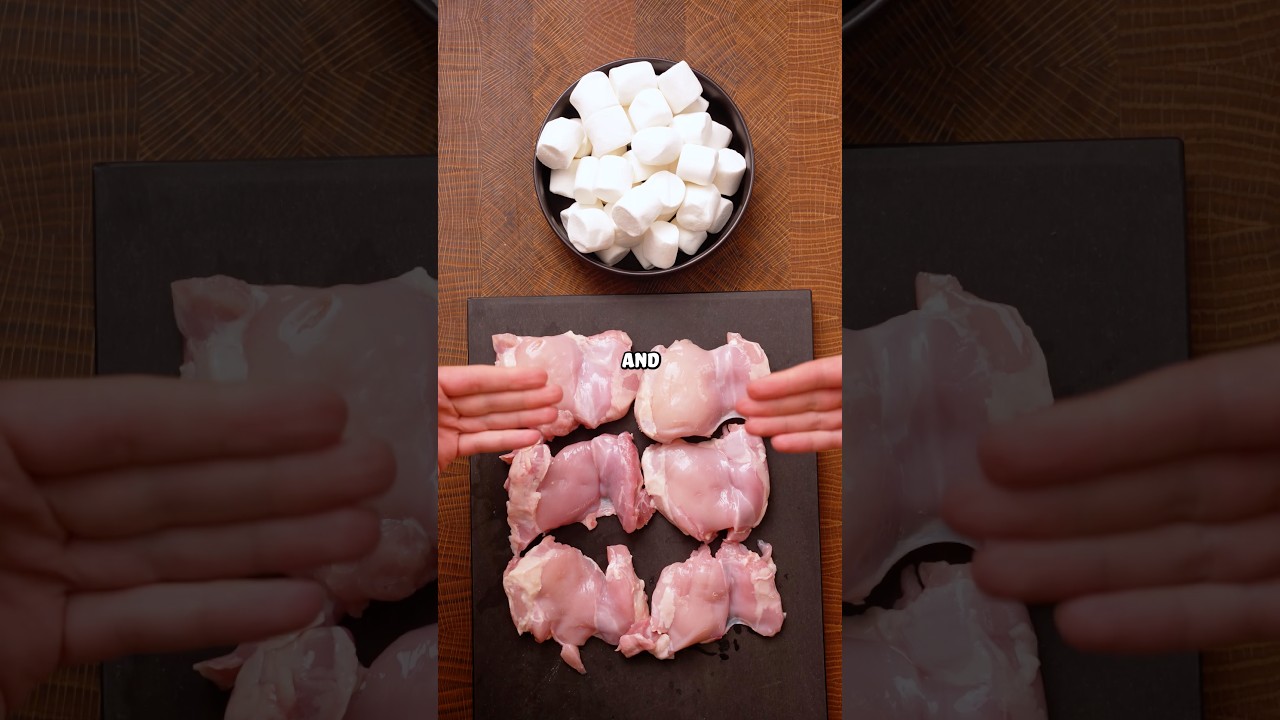 I tricked my mom into eating MARSHMALLOWS