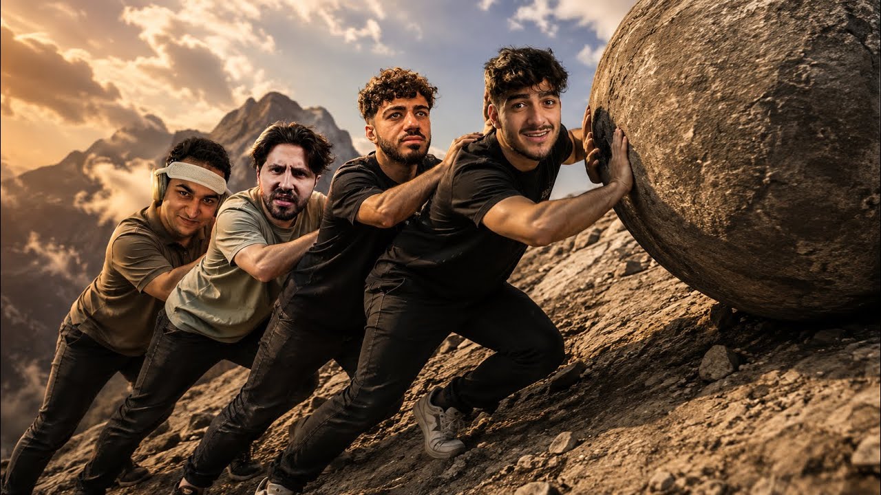 Pushing It Together!  |😂😂 اكثر لعبة بتنرفز بالتاريخ  مازن صار يبكي
