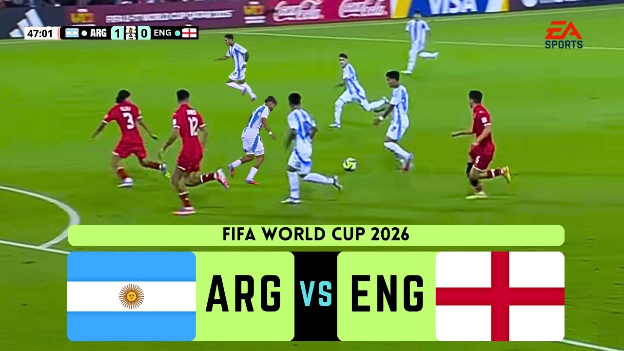 June 30, 2026 | Argentina v England | FIFA World Cup 26 | Football Showdown | FC26 Gameplay