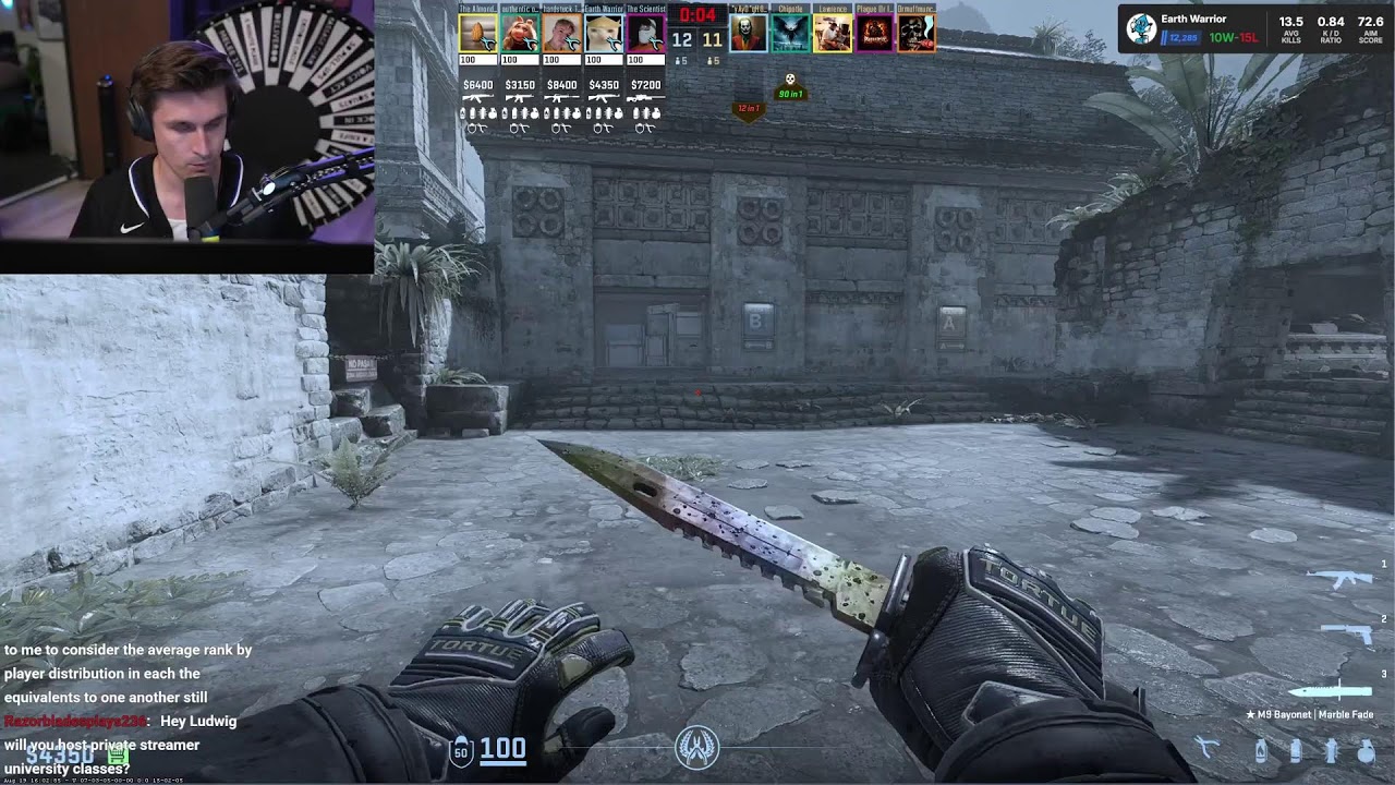 🔴 DAY 2 🔴 100 HOUR CS2 MARATHON ft. THE YARD AND JOSHMAN 🔴 STARTED AT RANK 12,571 🔴 20 SECOND DELAY