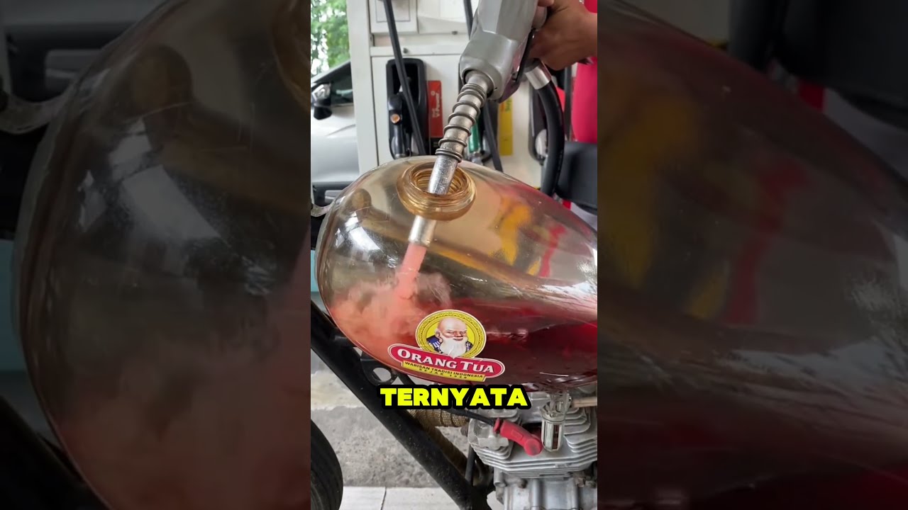 Kenapa Tangki Motor jarang ada yang transparan? ⛽️