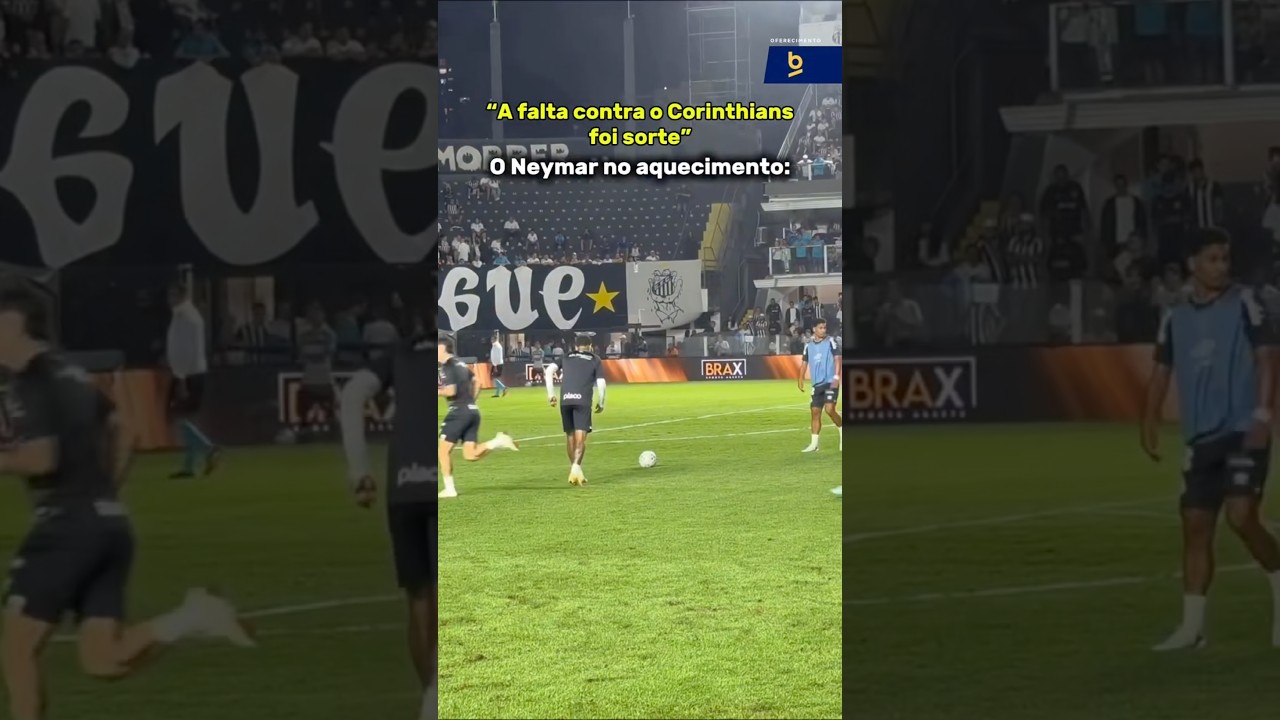 Neymar não perde uma falta #football #futebol #santos #neymar #nir #gol