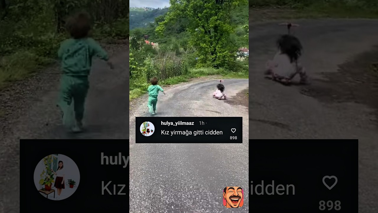 Ufaklık kaptırdı gidiyor 😂