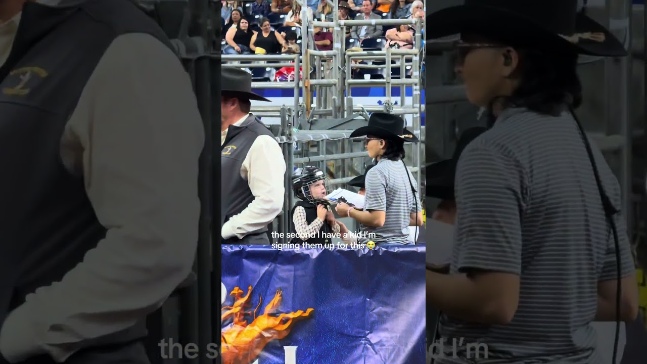 I can’t believe mutton bustin is real