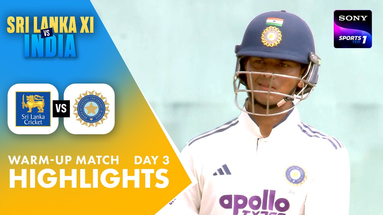 Sri Lanka vs India | Warm-Up Match - Day 3 | Highlights | India Tour Of Sri Lanka 2026