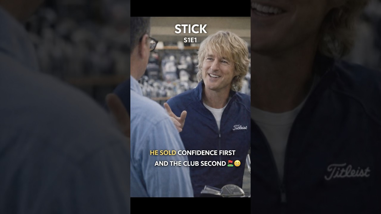 He Sold Confidence First and the Club Second ⛳😄 | Stick S1E1 #shorts #movie