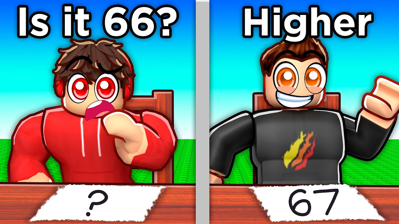 Roblox GUESS THE NUMBER…