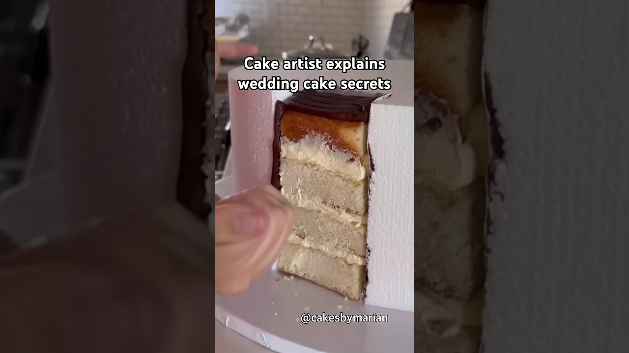 Cake Artist Explains Wedding Cake Secrets 🤫