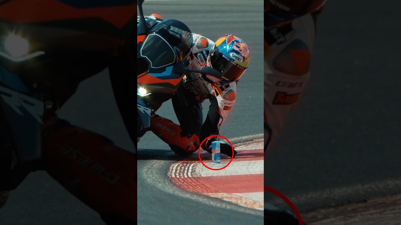 كيف يشرب متسابق MotoGP الماء أثناء السباق؟ 🏍️