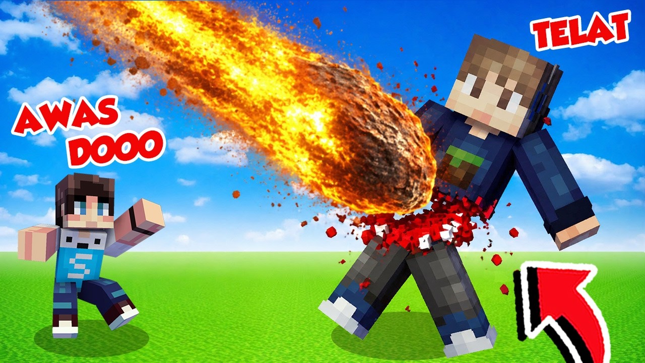 KITA BERTAHAN DARI BENCANA PALING REALISTIS DI MINECRAFT REALISTIS TEARDOWN
