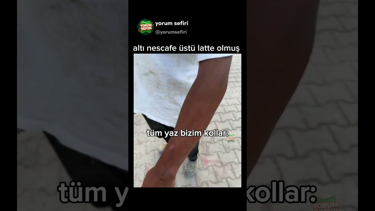 altı nescafe üstü latte olmuş😅