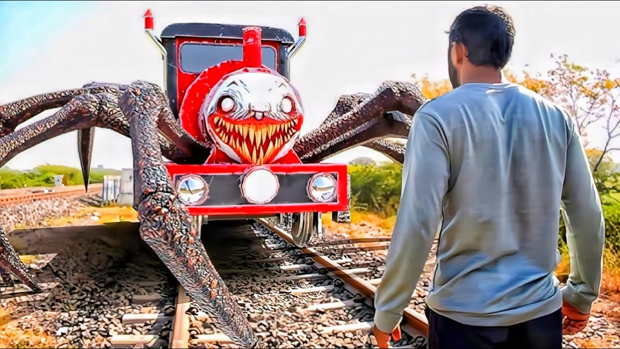LIVE CHOO CHOO CHARLES HORROR TRAIN #shortslive #granny