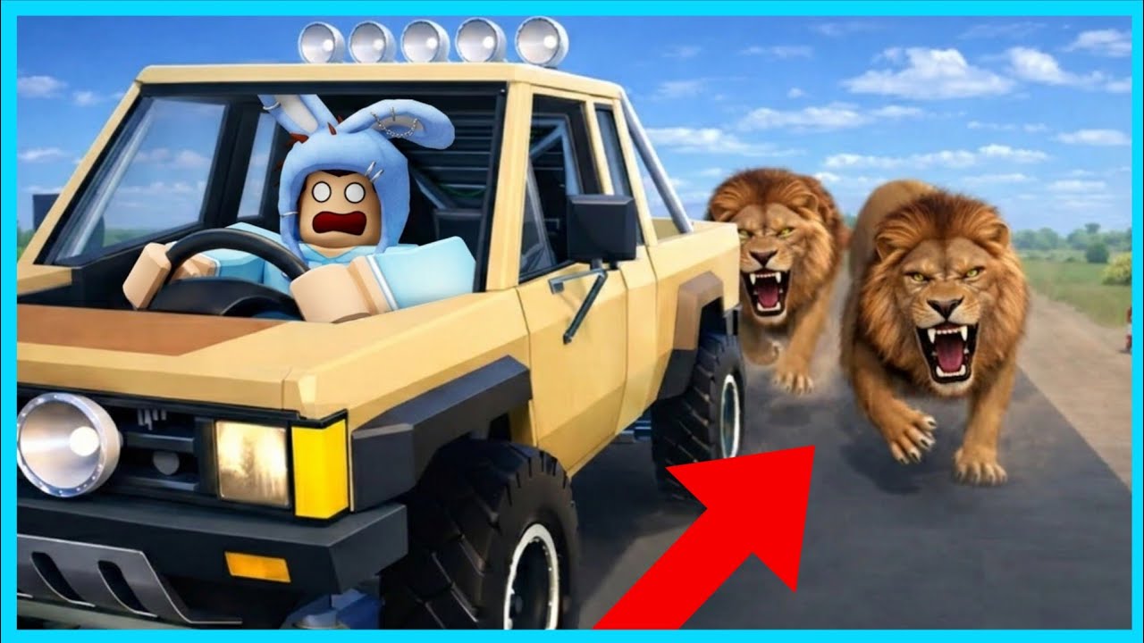 MIPAN & ZUZUZU Pergi Ke Afrika Dan Di Kejar Hewan Buas! ROBLOX