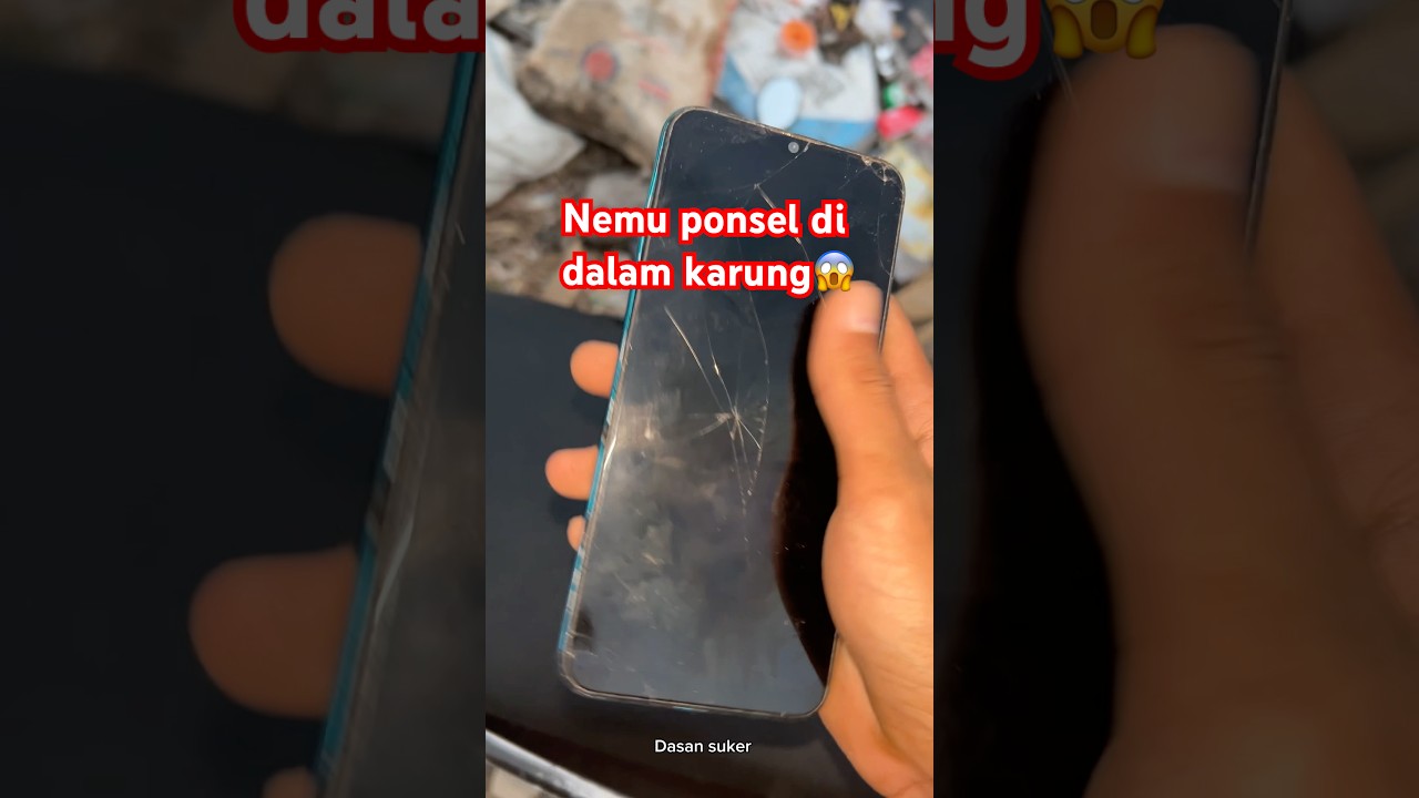 Nemu adaptor trus nemu kotak berisi ponsel😱 #nemubarang