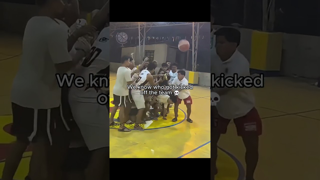 How to get kicked off the team 💀#basketball
