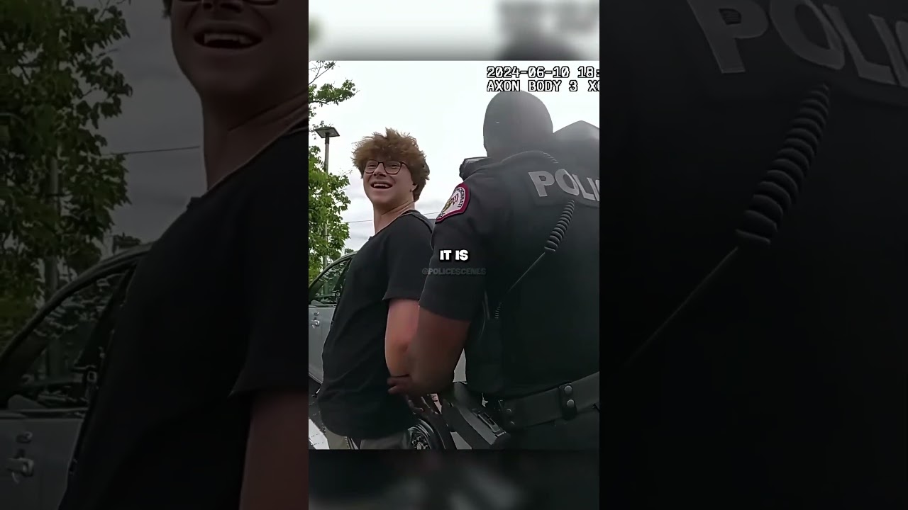 Rookie Cops Arrest Kid Changing a Tire 😳🚔
