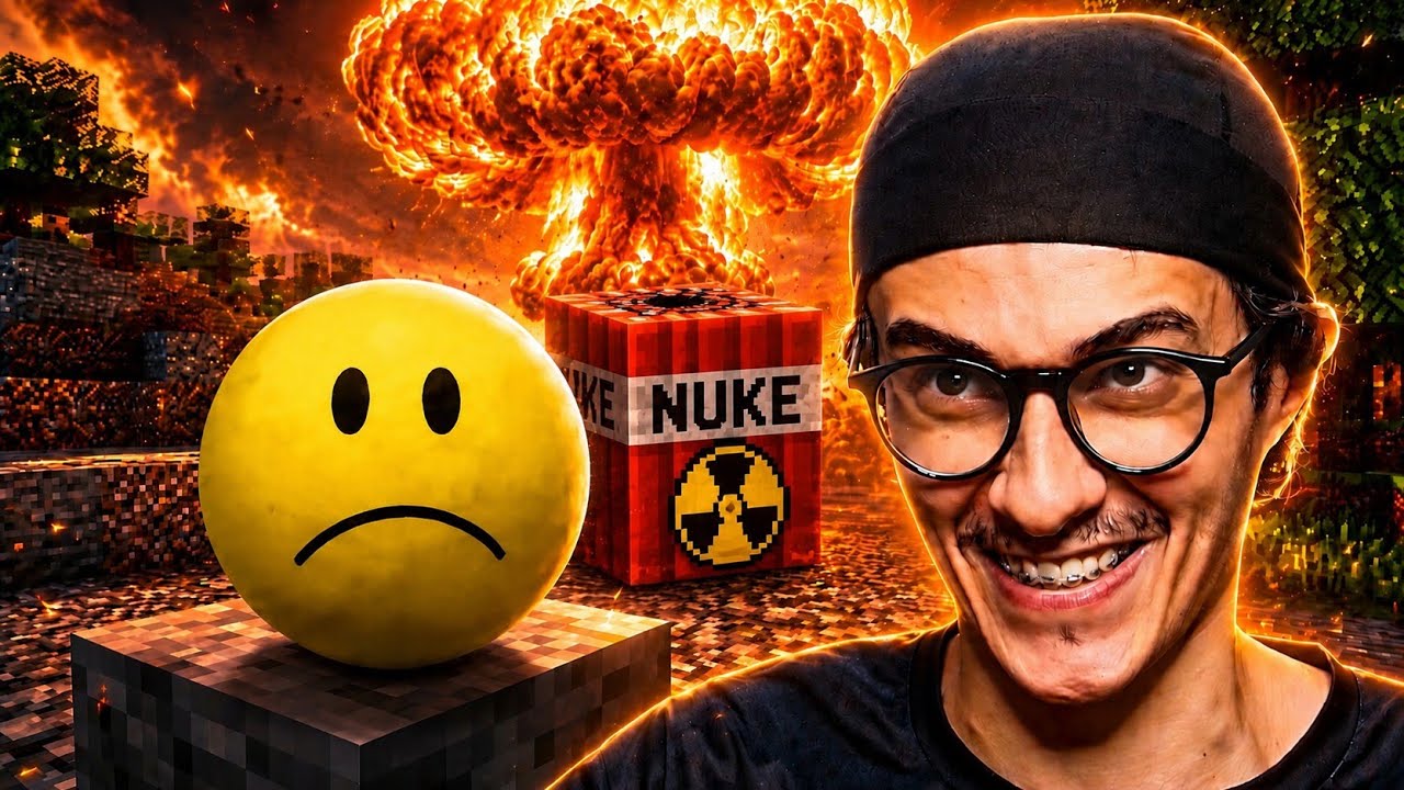 فيرتي فجرت فيه قنبلة نووية في ماين كرافت!! Verity 