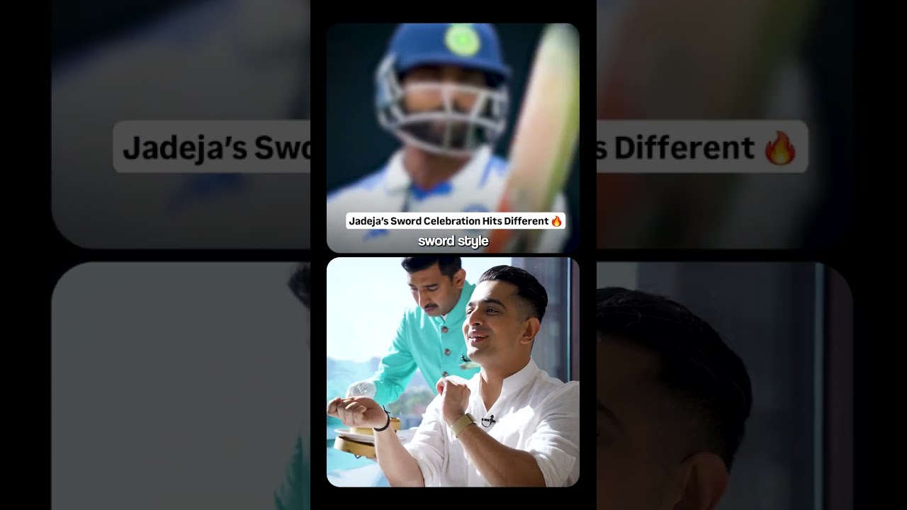 Jadeja’s Signature Move 🔥ft. Lakshyaraj Singh Mewar