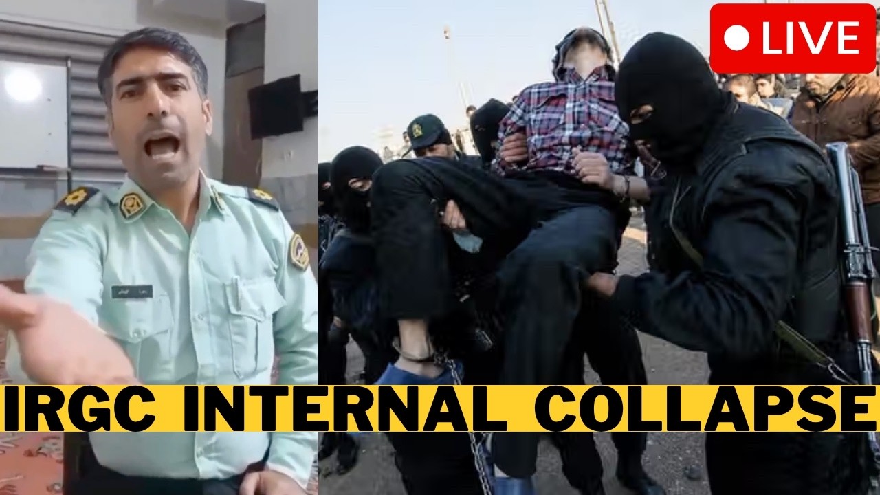 LIVE: IRGC Collapsing From Within As Police Officers Defect - Mass Executions Begin In Iran