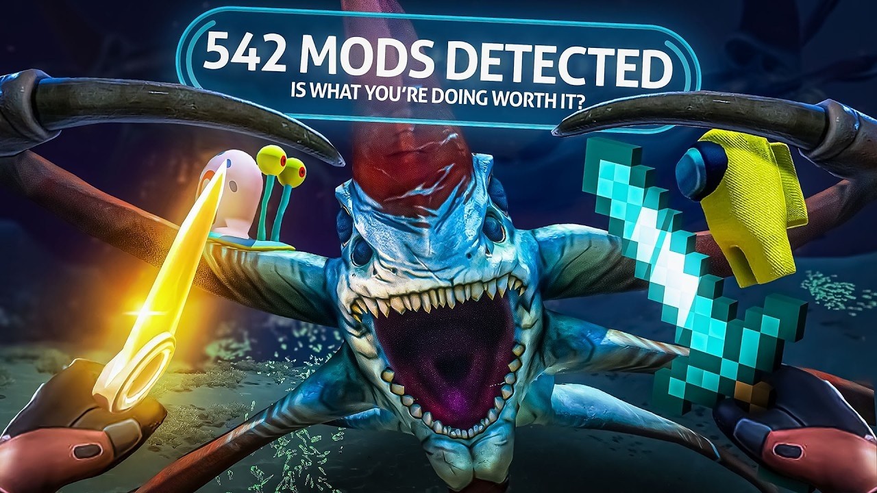 I Beat Subnautica in VR With 500+ Mods