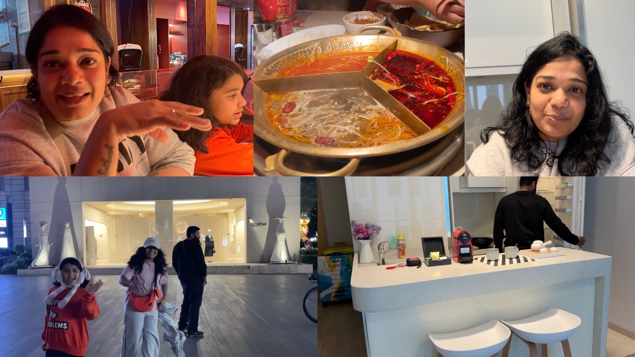 China Vlog 12 - Our Chengdu Home Tour - First Hot Pot Experience - We Almost Missed Train