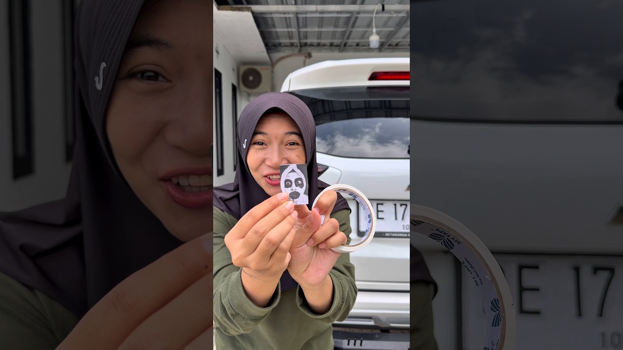 Tempelin foto pocong di kamera mobil#shorts #minivlog #bocilwargads #maspreman