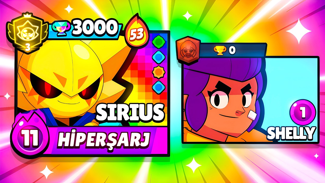 SIFIR HESABA CEZALI SİRİUS KASIYORUM! 😮 | Brawl Stars
