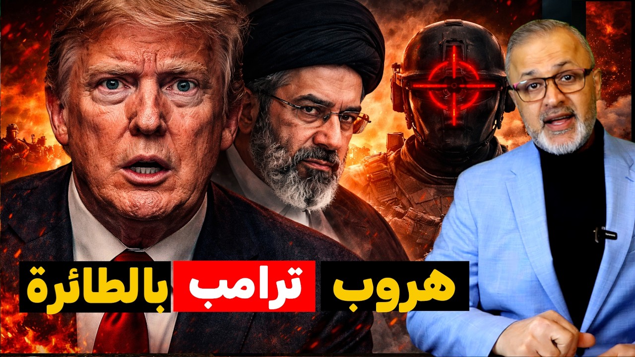 رعب ترامب في تركيا.. سر الهروب بالطائرة القديمة والتقارير الإيرانية!
