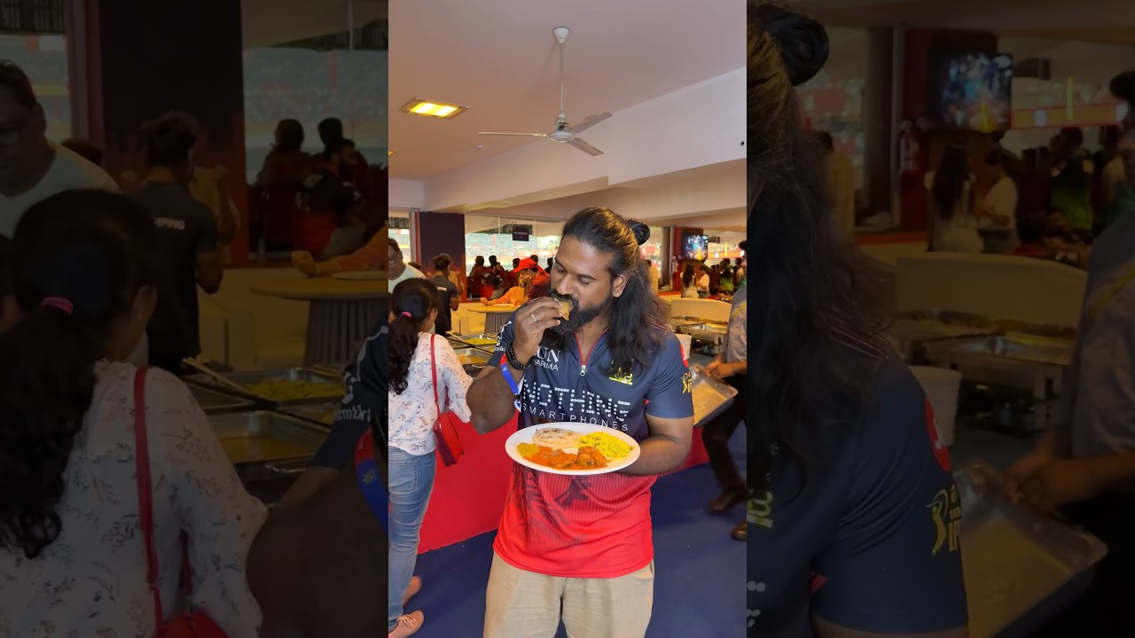 💥 RCB vs GT ipl match 17000/-Rs worth of  executive lounge experience ⁉️ #shorts