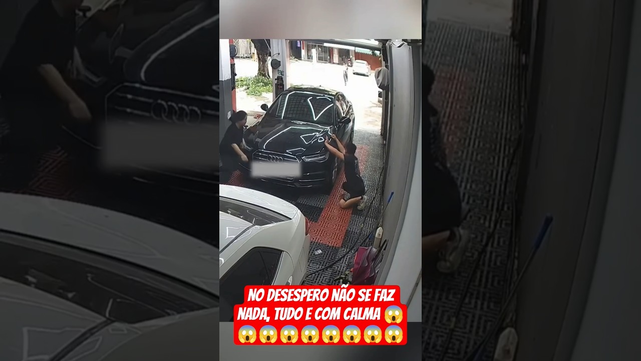 capô fechou nos dedos. #caminhão #caminhoneiro